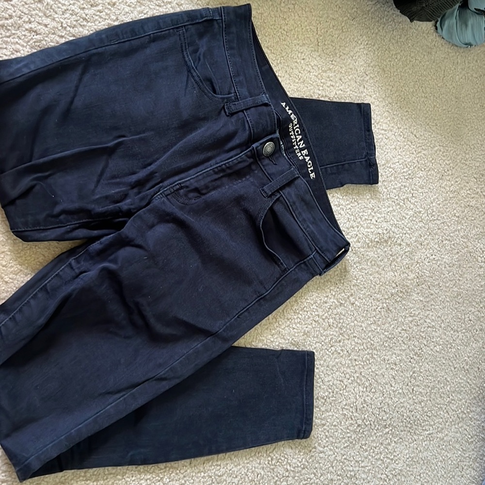 american eagle black jeans